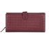 Bottega Veneta Intrecciato Long Wallet, front view